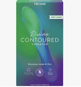 Trojan Vibrations Divine Multi-Speed Vintoured Vibrating Massager - Picture 1 of 2