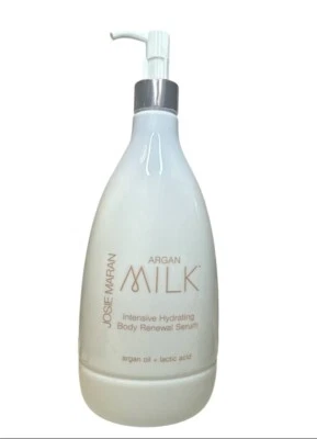 Suero hidratante intensivo de renovación corporal JOSIE MARAN leche de argán 20 oz menta Foto 1 de 3
