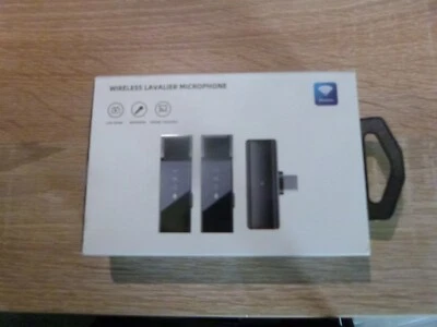 2er SET Lavalier Mikrofon iPhone/Android/iPad, Plug-Play Mikrofon Wireless An... - Bild 1 von 4
