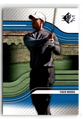 2012 SP Authentic Retail Sapphire #1 Tiger Woods (T30) - Image 1 of 2