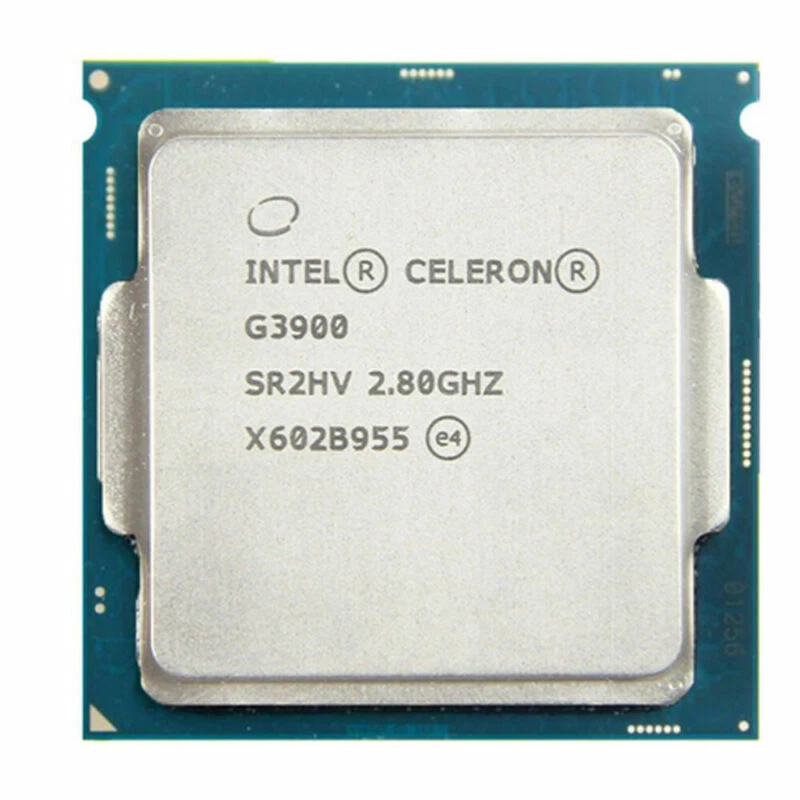 Intel Celeron G3900 CPU Dual-Core 2.8GHz 2M 51W SR2HV LGA1151 Processor - Image 1 of 1