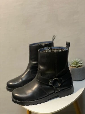 Botas de Vaquero Wranger Zapatos de Cuero Vintage Talla 8 eur 42 Foto 1 de 4