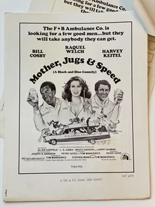 Pressebuch MOTHER, JUGS & SPEED Raquel Welch Bill Cosby Harvey Keitel 1976 - Bild 1 von 4