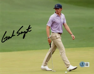 GORDON SARGENT SIGNED AUTOGRAPHED 8x10 PHOTO POPULAR RISING GOLFER BECKETT BAS - Picture 1 of 2