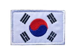 SOUTH KOREA FLAG PATCH embroidered sew-on KOREAN REPUBLIC SEOUL Taegeukgi SEOUL - Picture 1 of 1