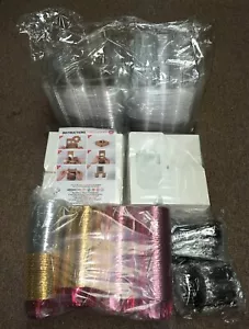 ~~LOT of CUPCAKE TINS LIDS CONTAINERS BOXES TO GO DISPOSABLE BAKING ITEMS~EXTRAS - Picture 1 of 10