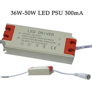 LED Treiber Netzteil Transformator AC110V-265V 36-50W Zum Selbermachen LED Streifen Licht 300mA - Bild 1 von 5