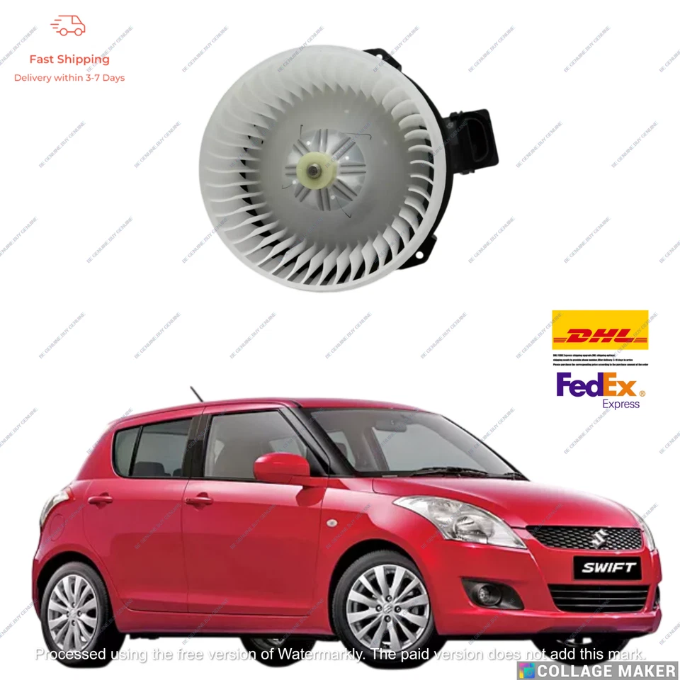 Оригинальный двигатель вентилятора 74150M63J00 для модели Suzuki Swift 2011-2017 годов выпуска - Изображение 1 из 4