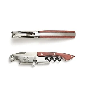 Pocket Prestige Coutale Sommelier Waiters Corkscrew Double Lever Wine Key Opener - Picture 1 of 40