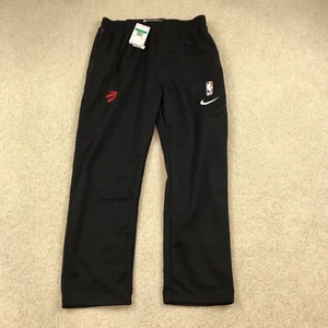 Nike Toronto Raptors Sweatpants Mens XL Black Dri Fit DN7083 010 - Picture 1 of 8