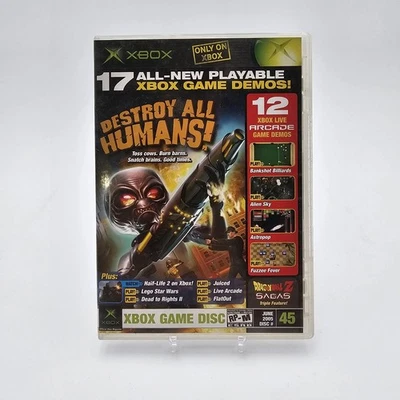 Official Xbox Magazine Xbox Demo Disc #45 June 2005 Playable Games - Image 1 of 4