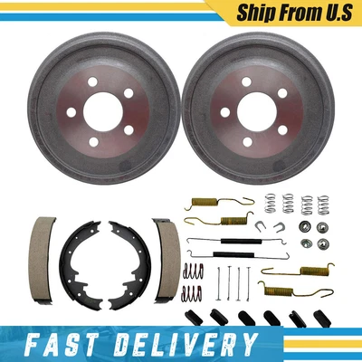 后刹车鼓鞋和硬件弹簧套件适用于 2002 年吉普自由人 — 第 1/4 张图片