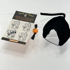 American Girl Doll Coconut's Kitty Halloween Costume Coda Adesivi Caramelle - Foto 1 di 6