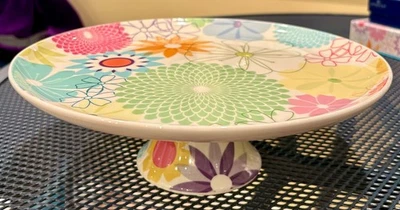 Portmeirion, Crazy Daisy Cake Stand - Image 1 of 4