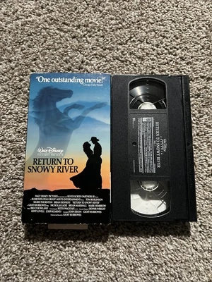 Return to Snowy River (VHS, 1988) Tom Burlinson/Brian Dennehy ~ DISNEY ~ TESTED - Image 1 of 2