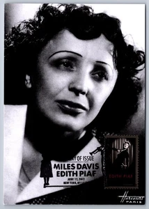 #4692 Edith Piaf FDC Maxi Card - Picture 1 of 2