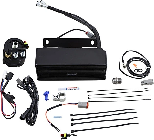 UltraCool 3.0 Below Regulator Oil Cooler for S&S T124/T143 Gloss Black RF-2GSS — 第 1/1 张图片