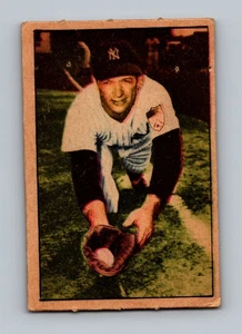 1952 Berk Ross Joe Collins LOW GRADE (pinhole) Vintage Baseball Card - Picture 1 of 2