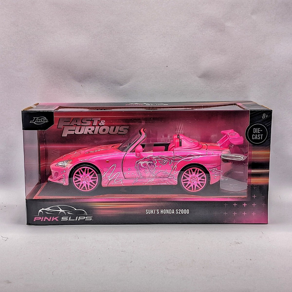 Jadatoys pink slips ホンダS2000&キャデラックセット JADA TOYS 1/24 Donki Limited Pink Slips Suki's Honda S2000
