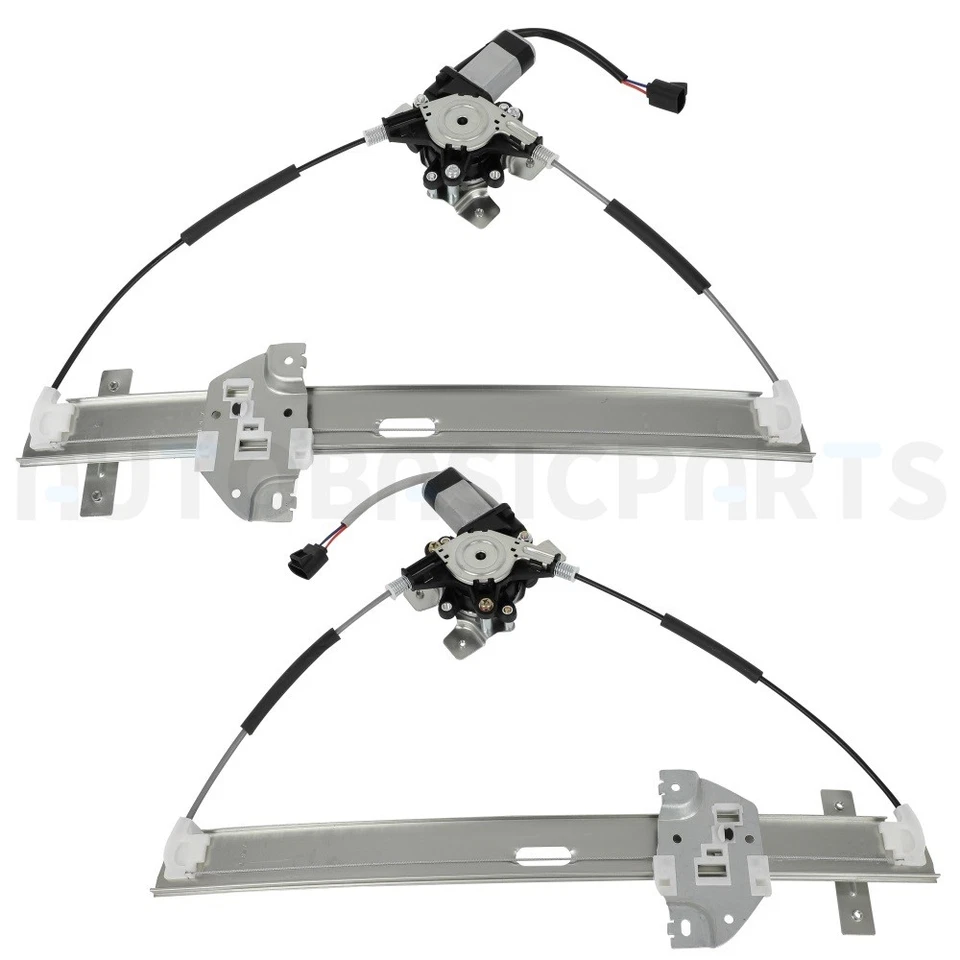 Reguladores de ventana delantera con motor para Saturn Vue 2002-2007 2 piezas 2 PIN Foto 1 de 4