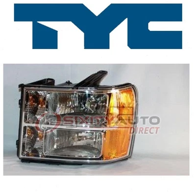 TYC Left Headlight Assembly for 2007-2013 GMC Sierra 1500 Electrical yz - Изображение 1 из 4