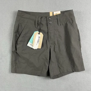 Prana Alana Short 7" Damengröße 0 grau Stretch Outdoor Wandern Camping - Bild 1 von 6