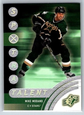 2001-02 Upper Deck SPx Talent #84 Mike Modano Dallas Stars - Image 1 of 2