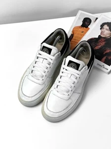 Stone Island de DIEMME Cuero Blanco Goma Baja | Hecho en Italia talla uk7.5 | EE. UU. 8.5 - Imagen 1 de 14