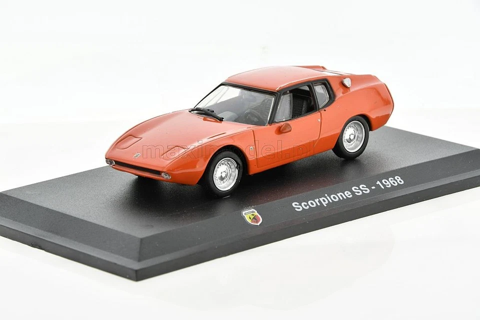 ABARTH Scorpione SS Orange 1968 1/43 Metro - Image 1 of 4