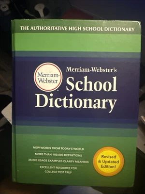 Merriam-Webster's School Dictionary by Merriam-Webster (2019, Hardcover) - Image 1 of 4