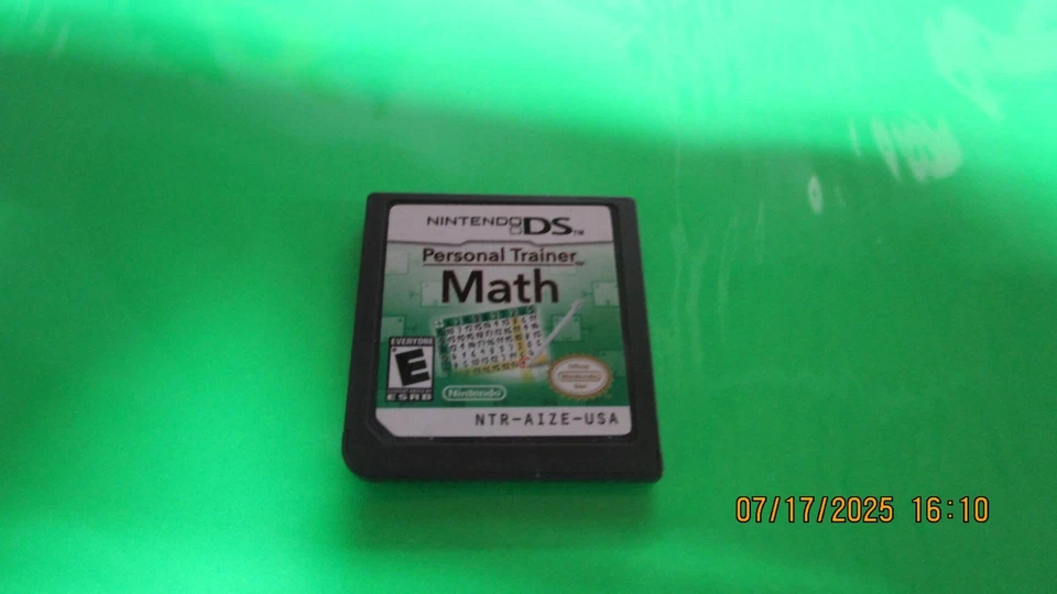 Personal Trainer: Math - Nintendo DS Game - Cartridge Only untested - Image 1 of 1