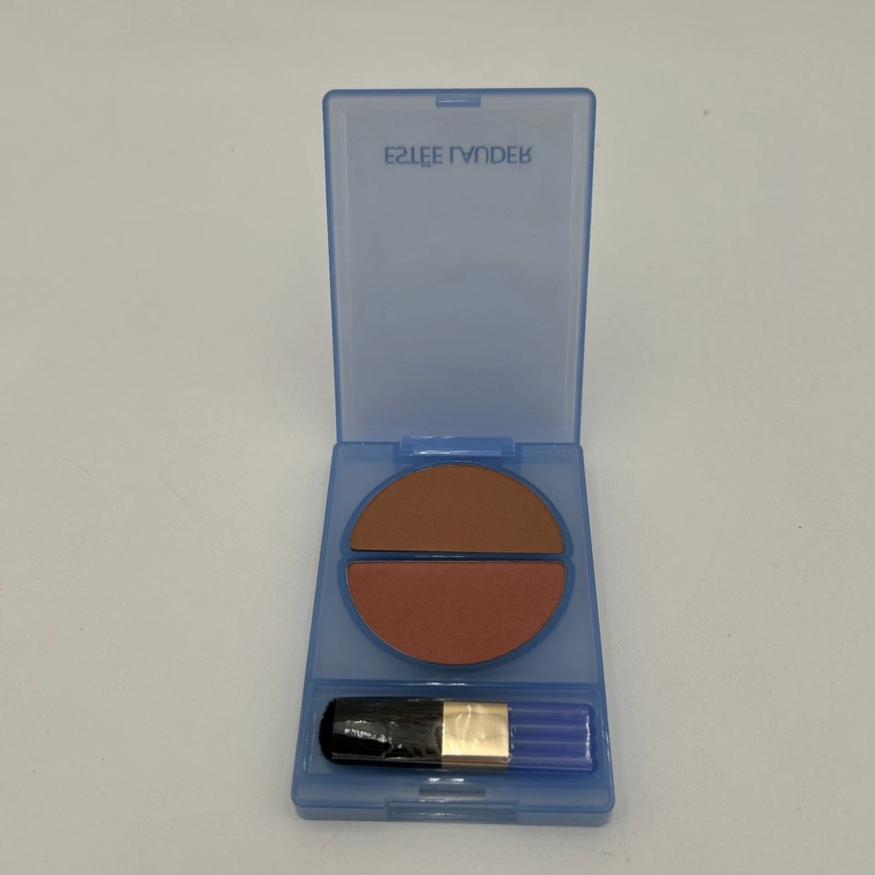 Estee Lauder Blush All Day Duo 06 Tawny 03 Rosemarble Natural Cheek Color Nos - Image 1 of 4