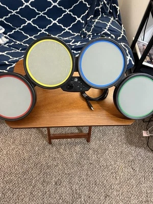 Rock Band Drum Set Controller Harmonix PS2 PS3 Model 822148 Missing Pedal+Stand - Image 1 of 4