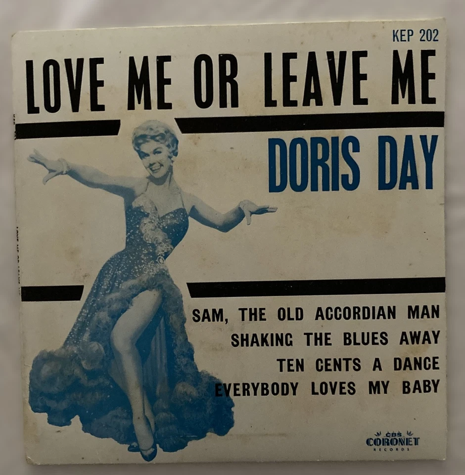 Doris Day LOVE ME OR LEAVE ME Coronet 7"45rpm KEP-202 1959 - Image 1 of 4