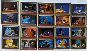 1993 Disney’s Aladdin , dynamic marketing, Uncut double ￼Cards