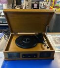 Steepletone Norwich Vinyl Record Player Turntable, FM Radio, MP3, USB, SD Card