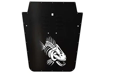 Fishbone Off Road Hood Louver for 2007-2012 Jeep Wrangler JK - Black FB31133 - Image 1 of 3