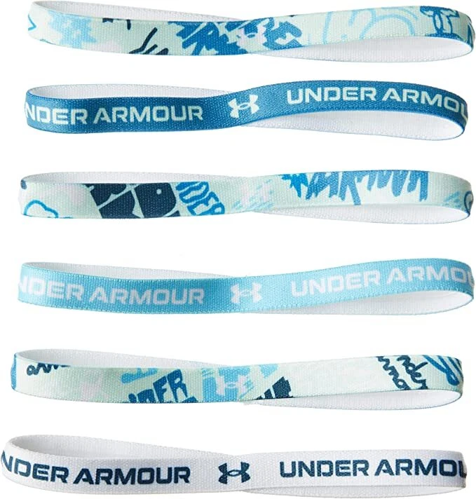 Paquete de 6 diademas gráficas Under Armour para niñas talla única  Foto 1 de 1