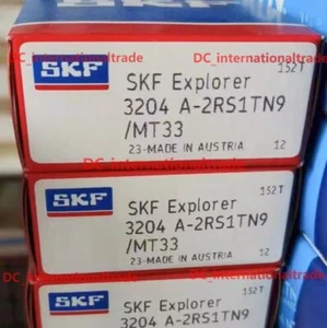 NEU SKF 3204 A-2RS1TN9/MT33 zweireihiges Schrägkugellager 1 Stück #DC - Bild 1 von 1