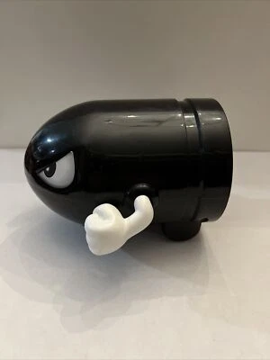 Nintendo Bullet Bill 2018 coche de plástico Pull Back and Go Super Mario Bros Foto 1 de 4