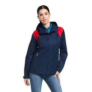 CHAQUETA ARIAT MUJER ESPECTADOR H20 IMPERMEABLE EQUITACIÓN PATIO ABRIGO - Imagen 1 de 4