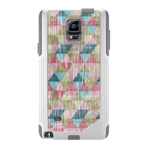OtterBox Commuter for Galaxy Note(Choose Model)Multi Color Rainbow Wood - Picture 1 of 15