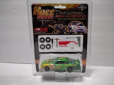 Chad Little #97 John Deere 1998 Ford Taurus Pit Action Svc Kit-Imagen de carrera 1:43 Foto 1 de 4
