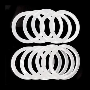 12 Pack Rubber Gasket Replacement Silicone Ring Seals for Glass Mason Jars - Picture 1 of 7