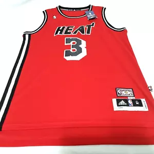 Adidas Swingman Dwayne Wade 3 Jersey Hardwood Classics Red Size M Miami Heat - Bild 1 von 24