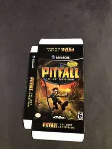 pitfall the lost expedition GameCube display box Only Never Folded - Picture 1 of 2