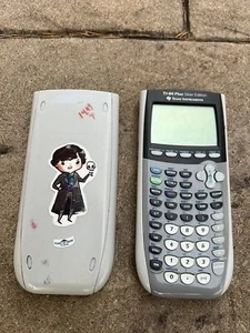 Texas Instruments TI-84 Plus Silver Edition Graphing Calculator Tested Works - Picture 1 of 3