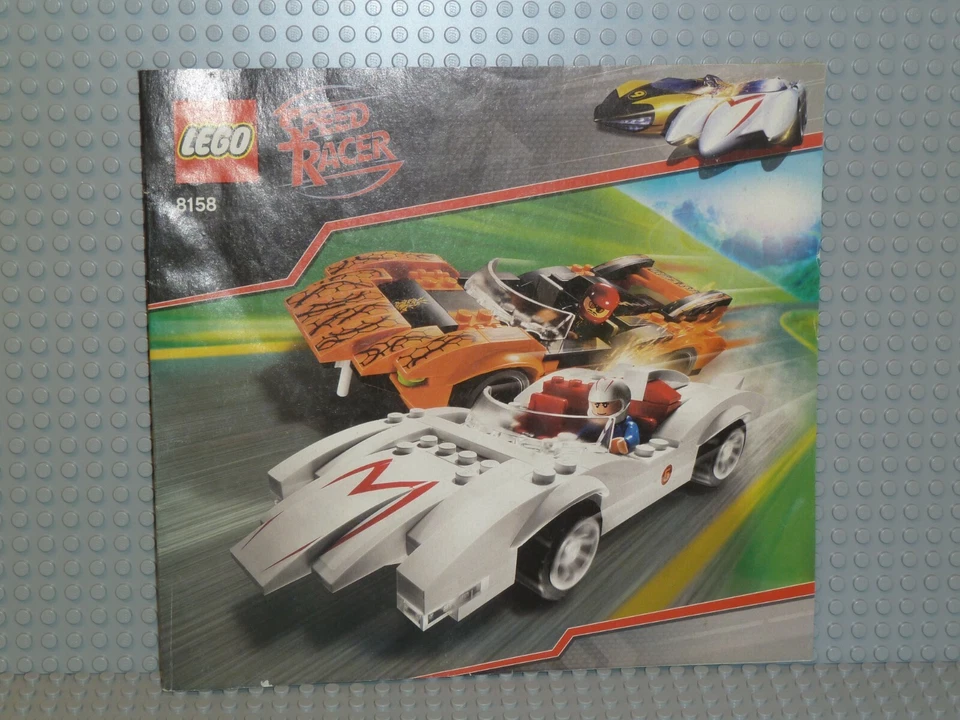 LEGO® Speed Racer Bauanleitung 8158 Speed Racer & Snake Oiler instruction B4791 - Bild 1 von 1