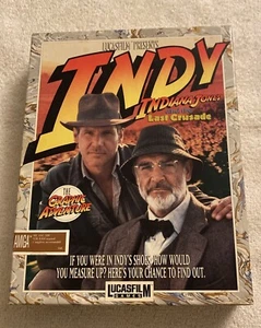 Indiana Jones And The Last Crusade Amiga Big Box ungetestet extra Disks - Bild 1 von 16