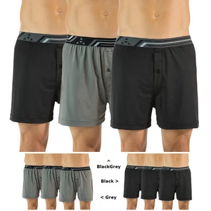 Paquete de 3 calzoncillos boxer de rendimiento activo Balanced Tech para hombre - Imagen 1 de 10